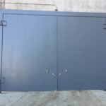 Acoustic Bi-Swing Door For a Industrial Plant