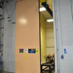 Top Hung Sliding Blast Door Test Facility