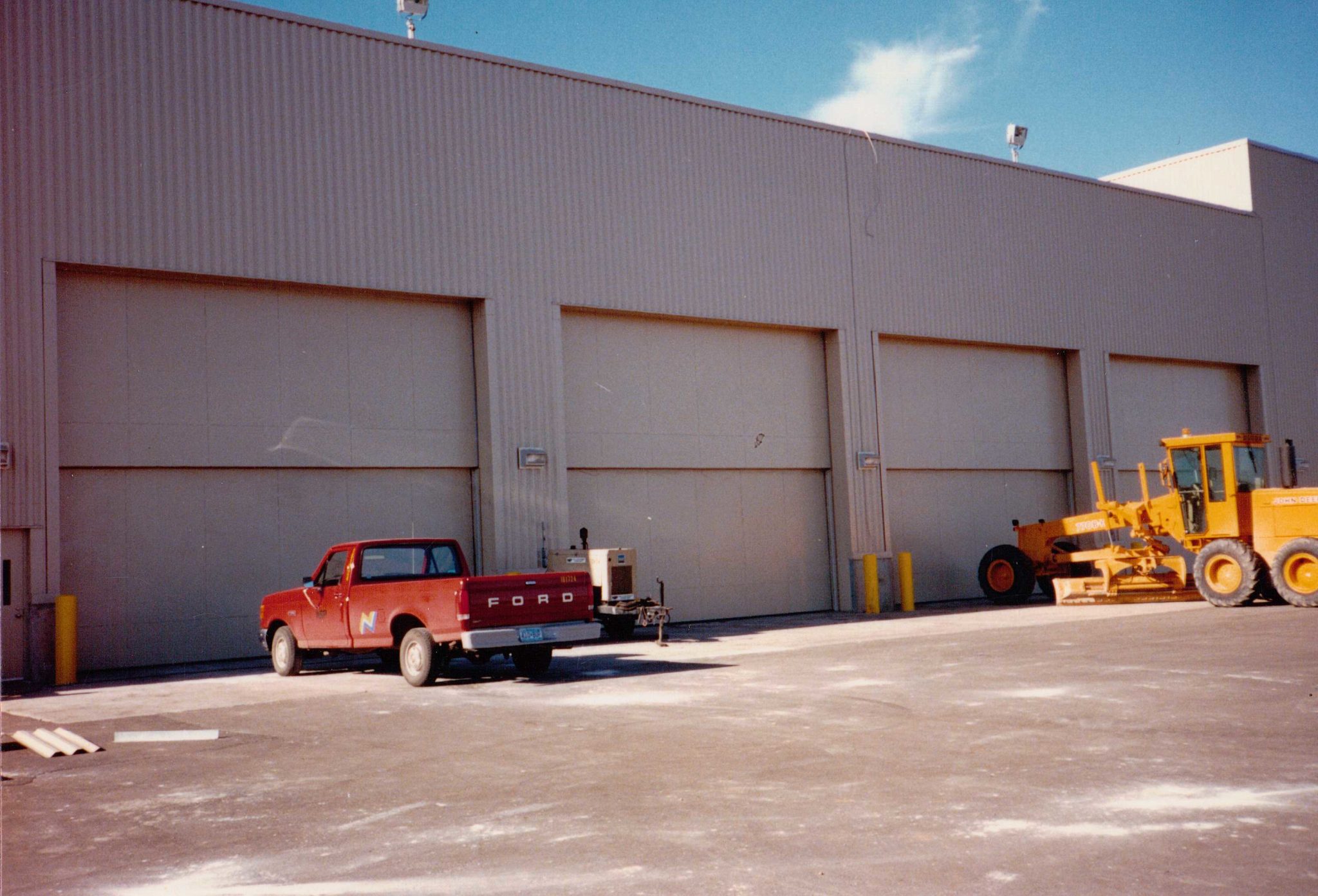 Vertical Lift Doors on the Sherburne Co. Generating Station in Becker, MN